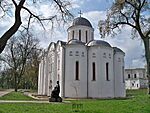 A white church in orthodox style