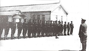 대구사범학교 1930년대 교련시범