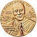 2006 Tenzin Gyatso Congressional Gold Medal front.jpg