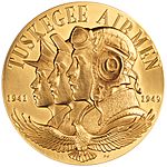 2006 Tuskegee Airmen Congressional Gold Medal front