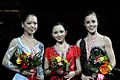 2011 Skate Canada Ladies podium