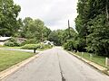 2022-07-29 17 42 52 View northwest along Sunset Lane between Veale Road and April Lane in Ardencroft, New Castle County, Delaware