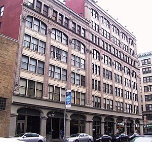 94-100 Lafayette Street from south