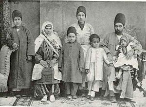 A Zoroastrian Family Teheran 1910