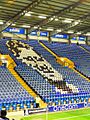 A legend depicted at the Fratton End - geograph.org.uk - 3731395