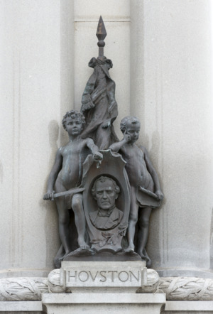 A portion of the Texas Heroes Monument in Galveston, Texas LCCN2013650772