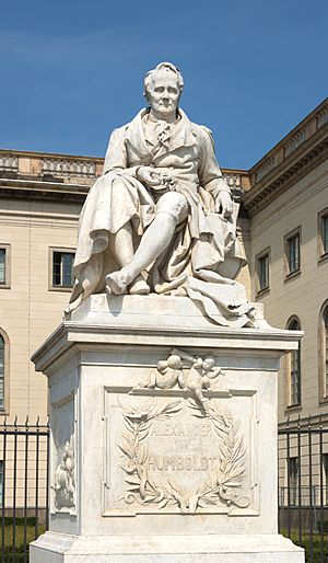 Alexander von Humboldt Denkmal - Humboldt Universität zu Berlin