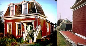 Alford-Nielson House 1992 EarthquakeDamages