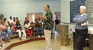 Anderson and mcintosh at chum meeting