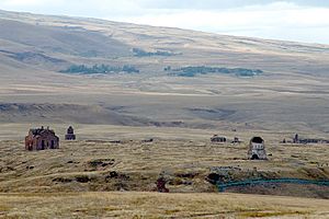 Ani seen from Armenia