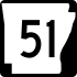 Highway 51 marker