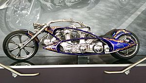 Arlen Ness two engine motorcycle