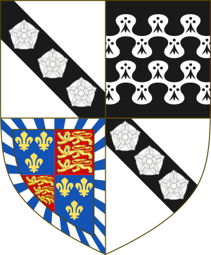 Arms of Philip Plantagenet Cary