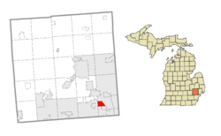 Location within Oakland County