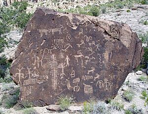 Big Rocks petroglyphs