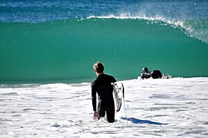 Blue Wall of Sandy Bay