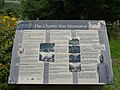 Chattri Brighton noticeboard explaining the monument