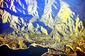 Chelan, Washington aerial 01A