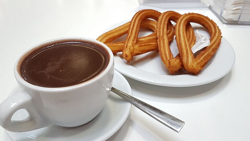 Chocolate con churros 20180604 094957