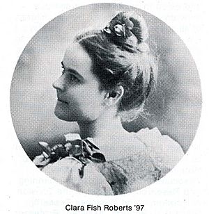 Clara Fish Roberts in 1897
