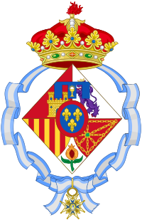 Coat of Infanta Elena of Spain, Duchess of Lugo