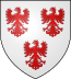 Coat of arms of Courcy family.svg