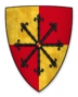 Coat of arms of Geoffrey de Mandeville, Earl of Essex and Gloucester.png