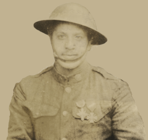 Corporal Clarence Van Allen 372nd Infantry Regiment Crop 1919.png