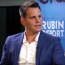 Dave Rubin during a live Rubin Report taping at Politicon in Los Angeles, October 2015.