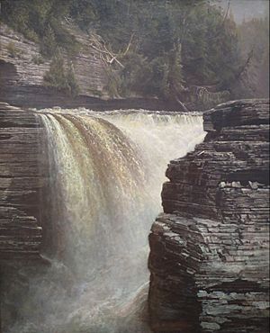 De Witt Clinton Boutelle - 'Trenton Falls near Utica, New York', 1873