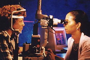 Diabetic retinopathy laser surgery-NEI