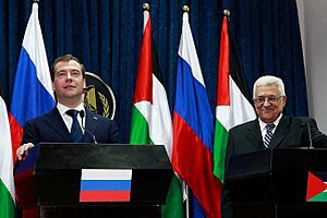 Dmitry Medvedev in Palestine 18 January 2011-10