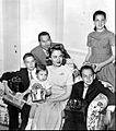 Donna Reed and family 1959