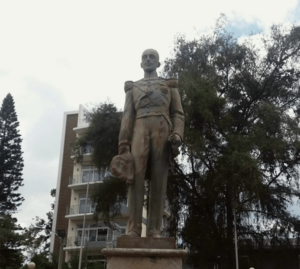 Estatua del rey Alfonso XIII en Tegucigalpa