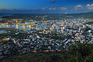 Evening Port Louis