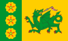 Evenley village flag.svg