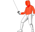 Fencing saber valid surfaces