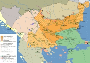 Feudal fragmentation of Bulgaria and fall under Ottoman rule