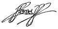 Firma de Vasco Nuñez de Balboa