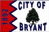 Flag of Bryant, Arkansas