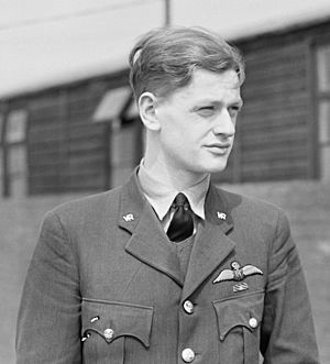 Flight Lieutenant Tom Francis Neil of No. 249 Squadron RAF at North Weald, Essex, May 1941. CH2750 (cropped).jpg