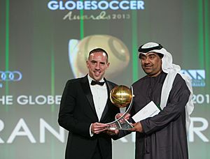 Franck Ribéry - Globe Soccer Awards 2013
