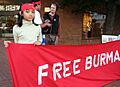 Free Myanmar (Burma) Protest - Portland - OR