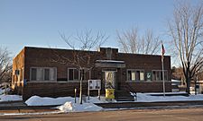 Village of Gilman Municipal Building, February 2015.