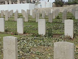Graves of Four German Soldiers in Jerusalem British Military Cemetery
