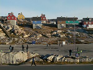 Greenland 4, Ilulissat, soccer field