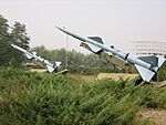HQ-2 missiles, China Aviation Museum.jpg