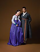 Hanbok (female and male)