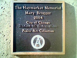 Haymarket Memorial Plaque