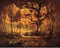 Henry Ward Ranger - Autumn Woodlands (c.1902)